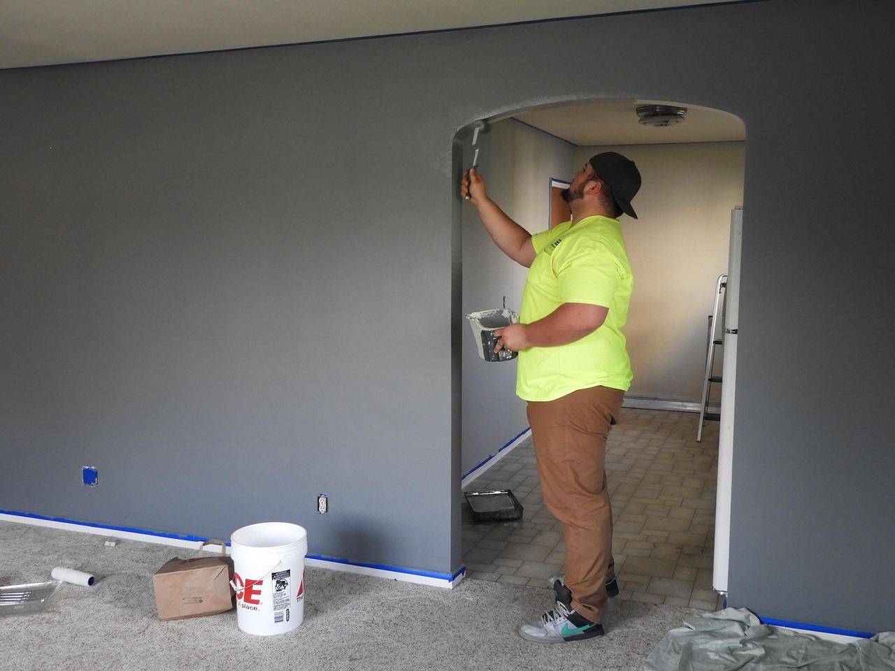 Pintura profesional de interiores en Mallorca
